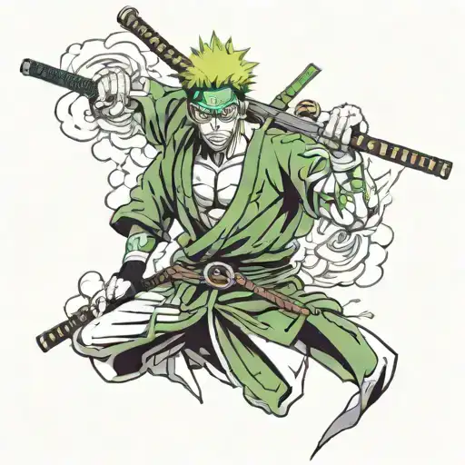 Multi-armed Samurai Zoro