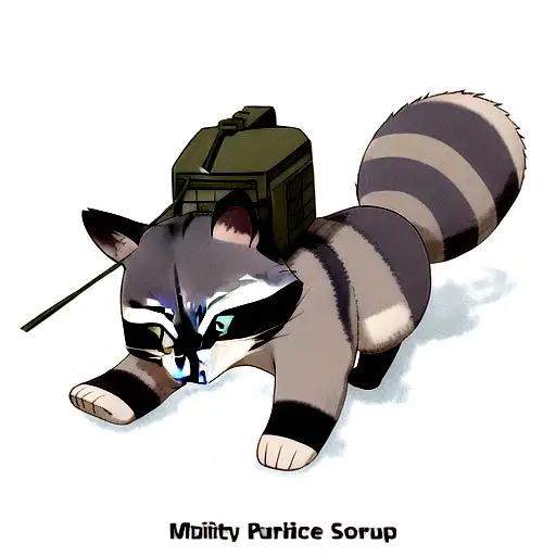 Military Racoon