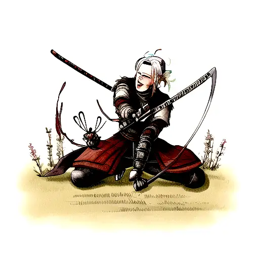 Sekiro's Katana And The Inmortality Insect