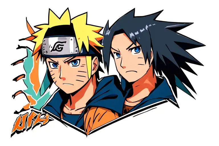 Naruto And Sasuke