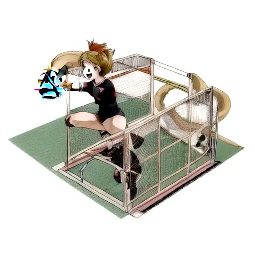 Voleyball With Dragon