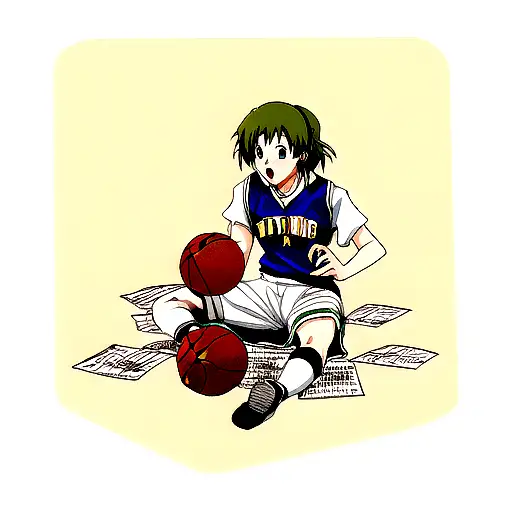 Music Notes And Basketball