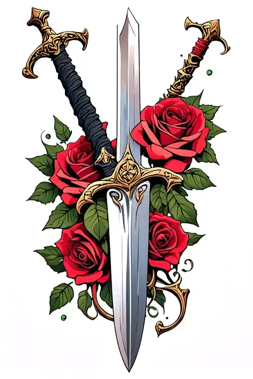 Sword And Roses