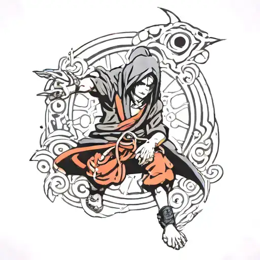 Itachi Uchiha In Greek Style