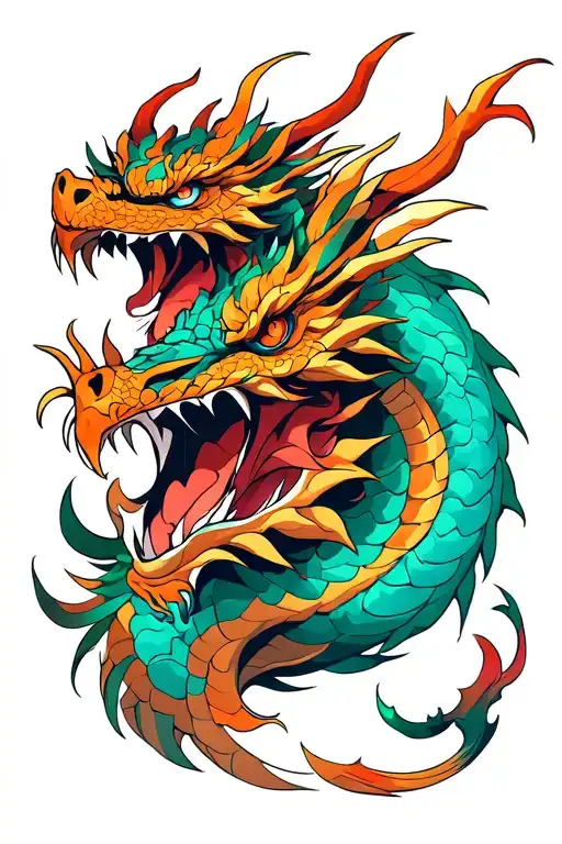 Neo Tribe And Dragon