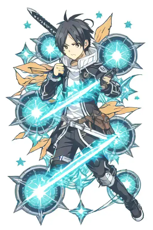 Sword Art Online Kirito Sword X Asuna