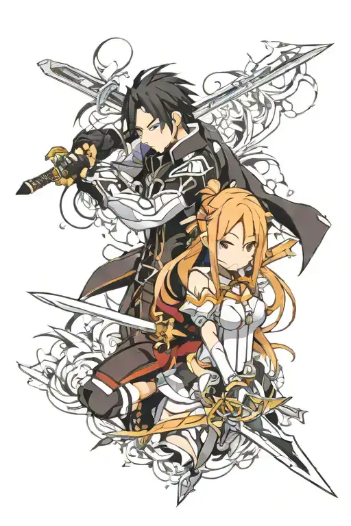 Sword Art Online Kirito Asuna