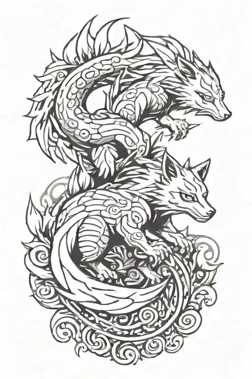 Naruto Nine Tailed Fox