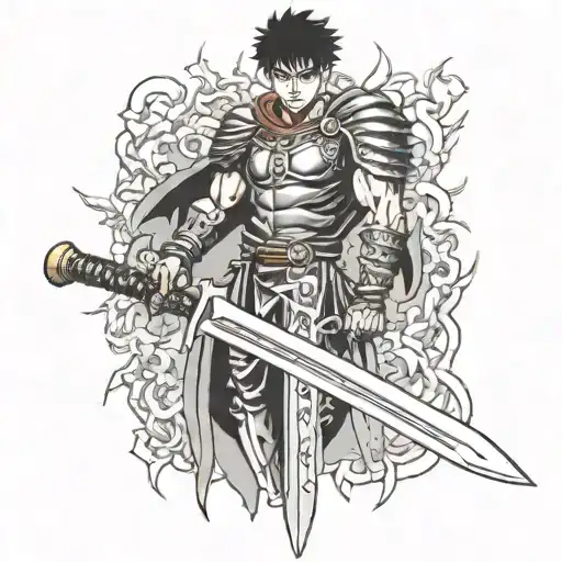 Berserk Stigma With Guts Sword From Berserk
