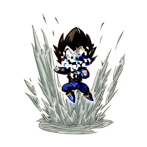 Dragonball Vegeta Trespass Into The Domain Of The Gods