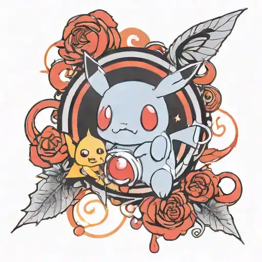 Ghost Type Pokemon With A Blood Moon