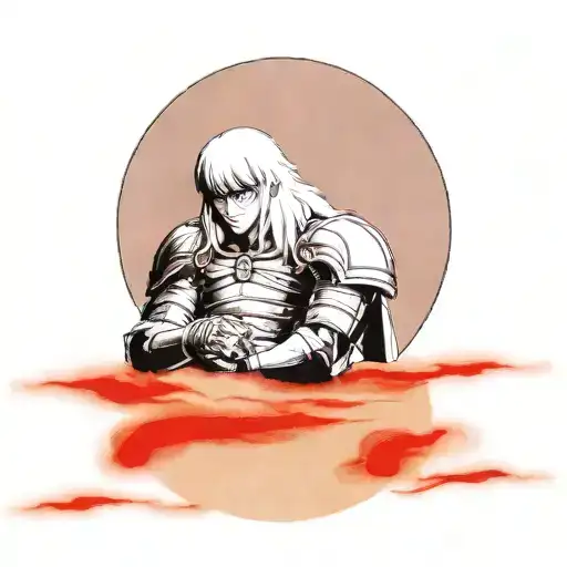 Griffith From Berserk Under The Red Sun