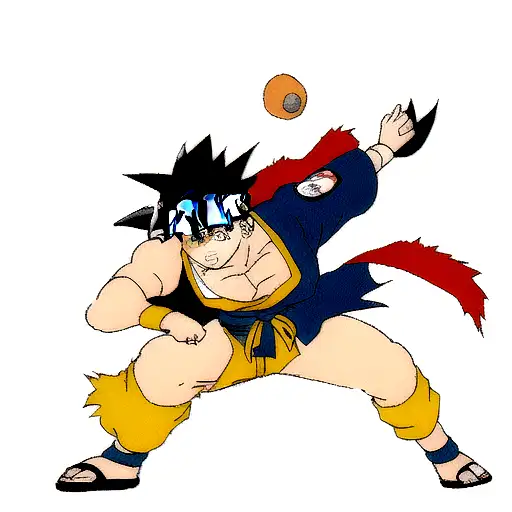 Naruto Gutz Goku