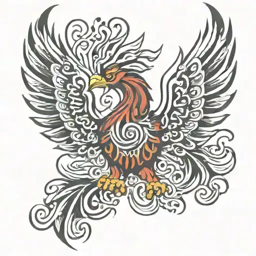 Aztec Phoenix Rising