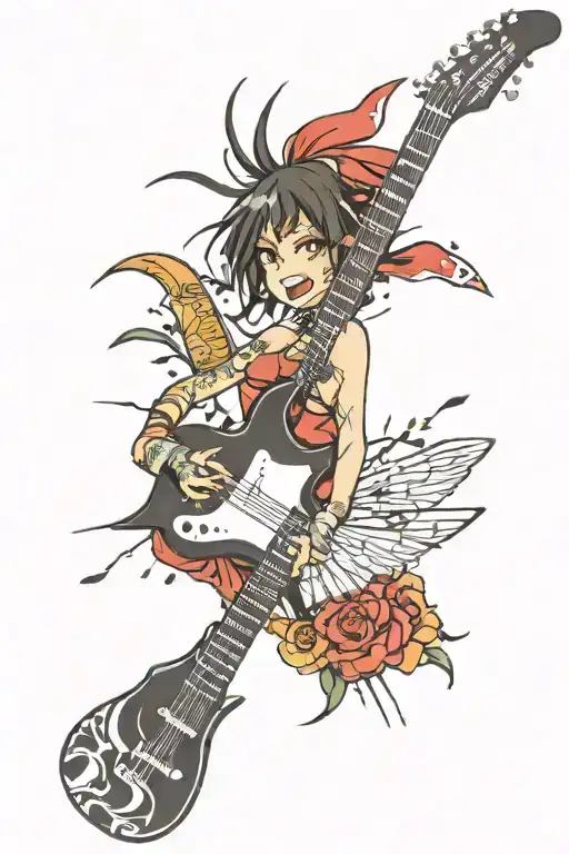 Guitar Fretboard Wrist Band