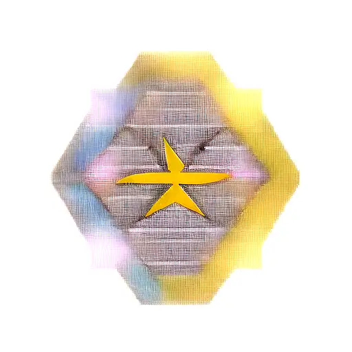 Freedom Square Symbol Intertwined With Binary Code