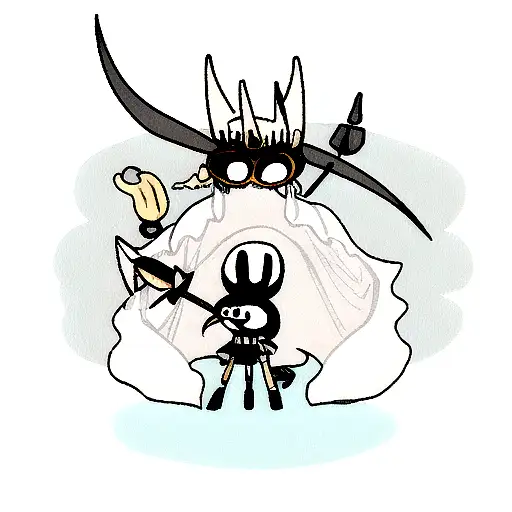 Hollow Knight With Sword