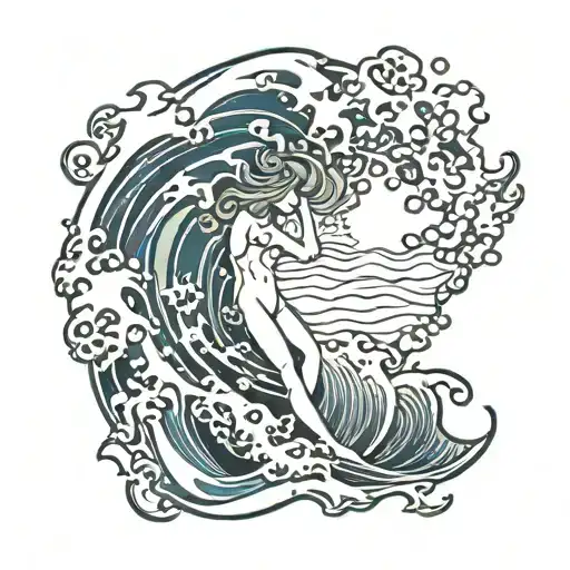 Aquarius Wave Sign