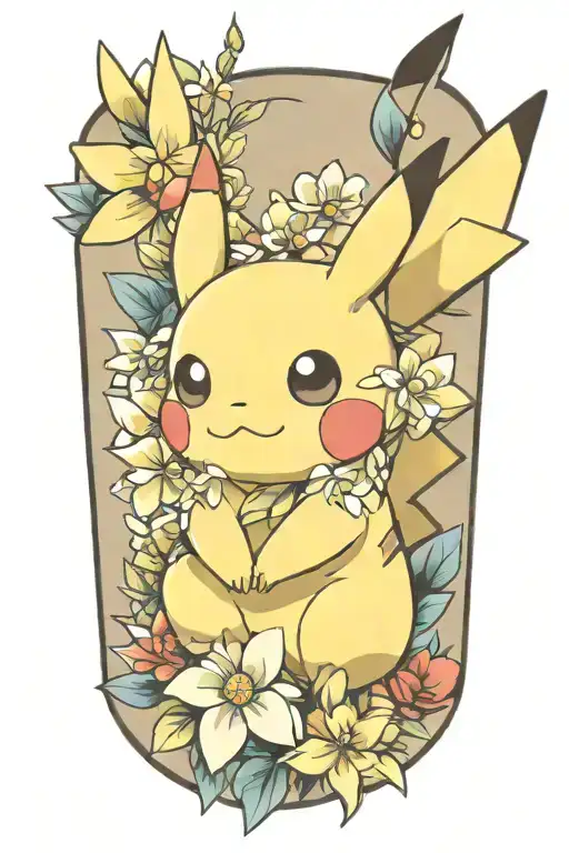 Pikachu Flower