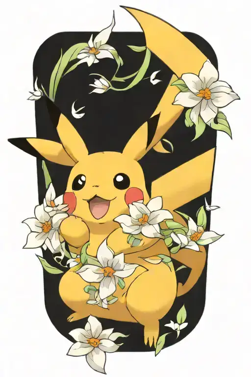 Pikachu Flower