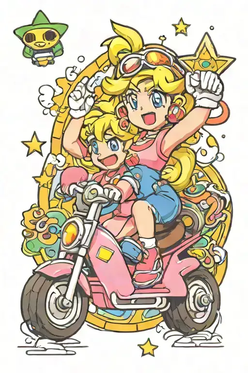 Mario Kart 64 With Princess Peach
