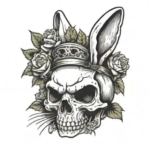 Skull Of A Bunny Rabbit