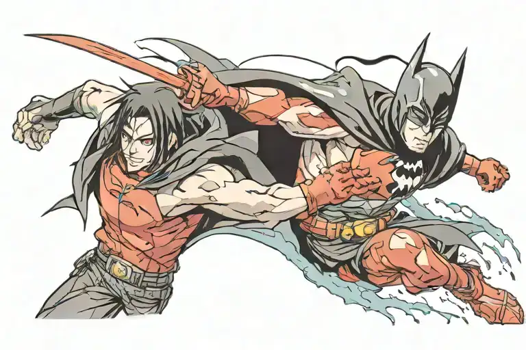 Itachi Vs Batman