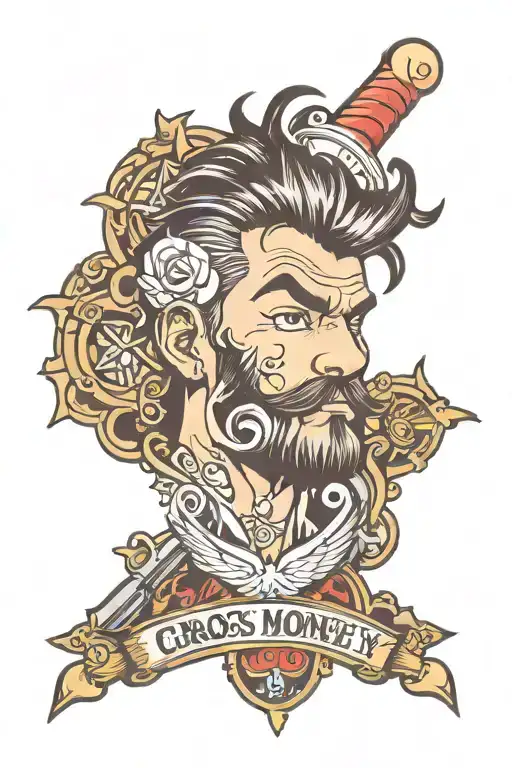 Cross Money Barber Clipper Shading