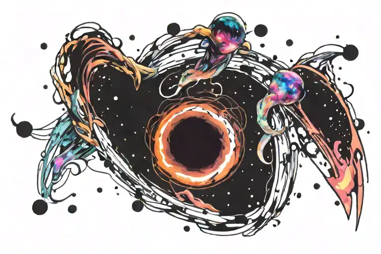 Galaxy Space Black Hole