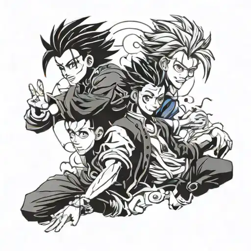 I Want A Cover Up On My Forearm With A Hunter X Hunter Hisoka & Illumi