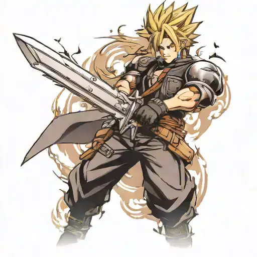 Cloud Strife Da Final Fantasy 7