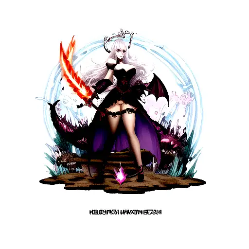 Dark Fantasy Girl Hentai Dragon Sword Please Knight