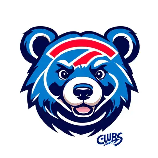 Chicago Cubs Bear Logo