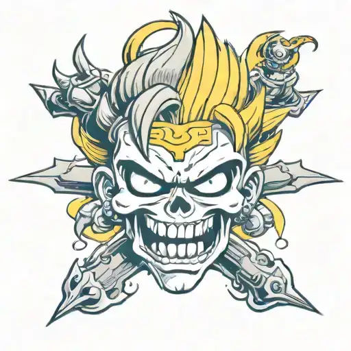 San Goku Skull