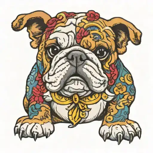 Bulldog Stuffed Animal