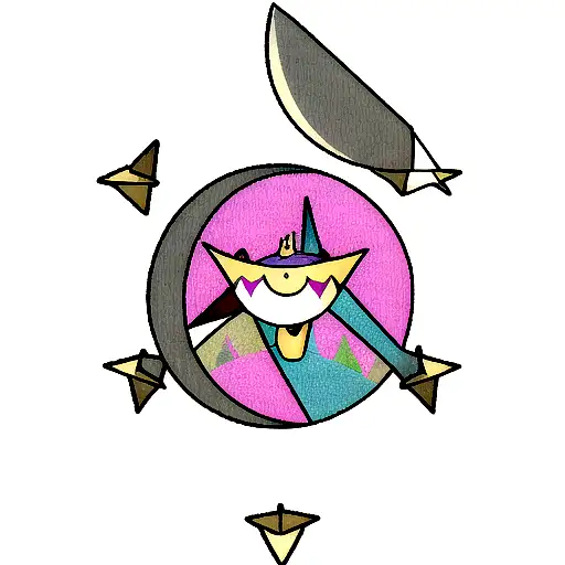 Alpha With Moon Triangles