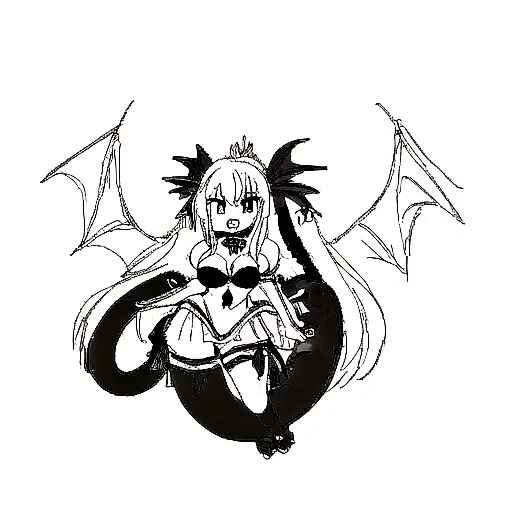 Dark Fantasy Girl Hentai Dragon
