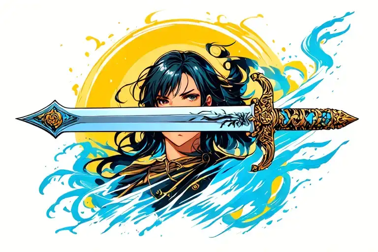 Just A Cutlass Sword With A Clean Look