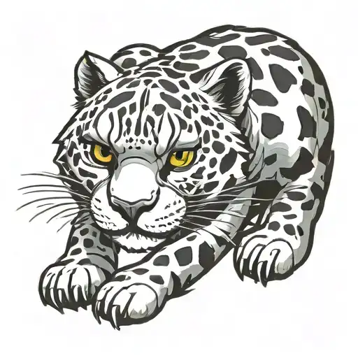 Snow Leopard Kung Fu Panda