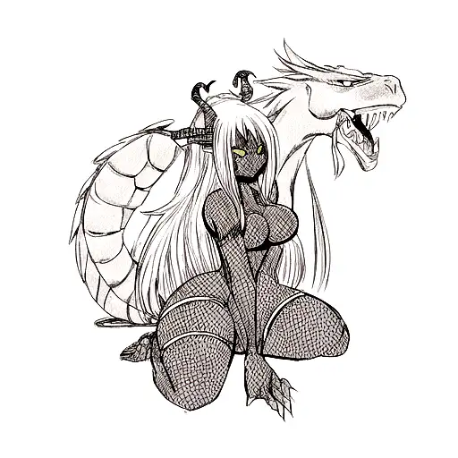 Dark Girl Hentai Dragon