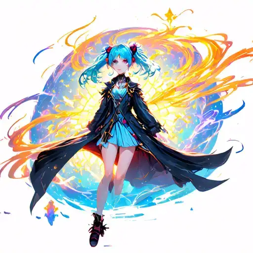 Acheron Honkai Star Rail Scene With Vibrant Colors