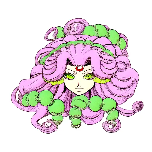 Medusa Cabelo Afro