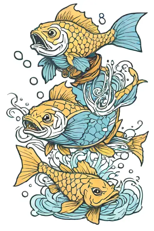 Fish From Avatar Legend Of Aang In And Yan