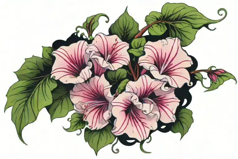 Bloody Morning Glory Vine