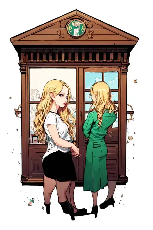 Blonde Hair In The Woman