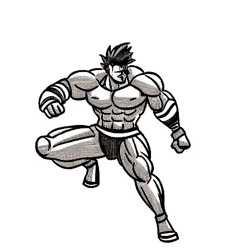 Muscular Spartan