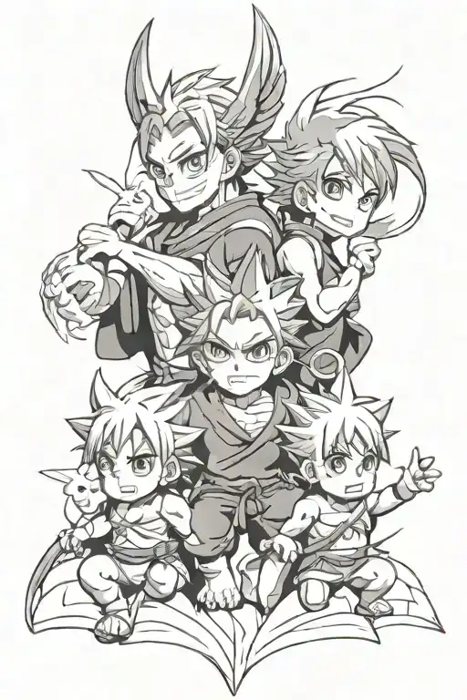 Father And Twin Boys Super