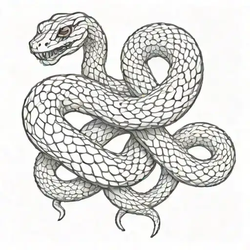 Snake Tattoo From Shoulder To Back