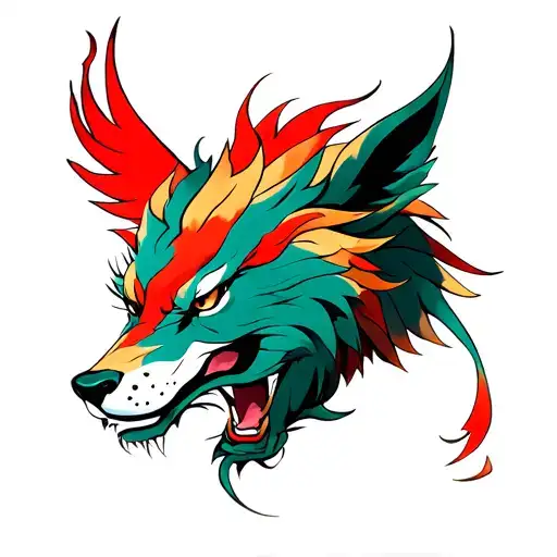 Dragon Wolf Bird Shaolin Warrior