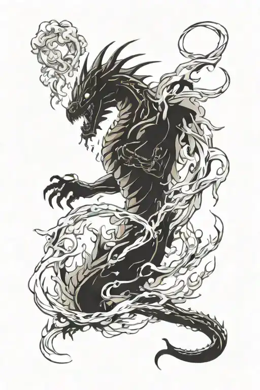 Dragon Breathing Fire